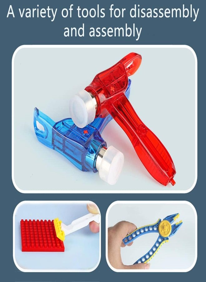ENHANA Building Blocks Separator Tool Kit Brick Tools Technic Blocks Tool Set Including 1 Multi-Functional Hammer，1 Pliers，1 Tweezers 3 Brick Separator - Image 2